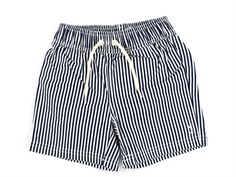 Name It dark sapphire striped swim shorts